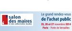 Salon des Maires Porte de Versailles 25/26/27 Novembre 2014